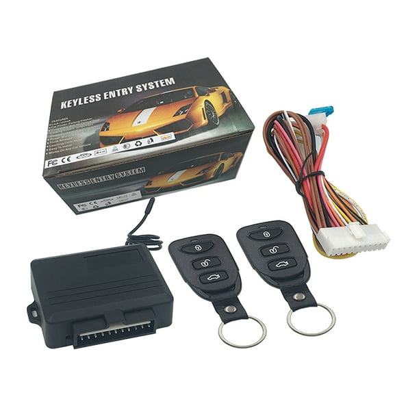 Car Auto Remote Central Door Locking Vehicle Keyless Entry System Kit 12V
